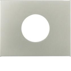 Berker 11657004 Central piece for push button and light signal E10 stainless steel, painted Berker K.5