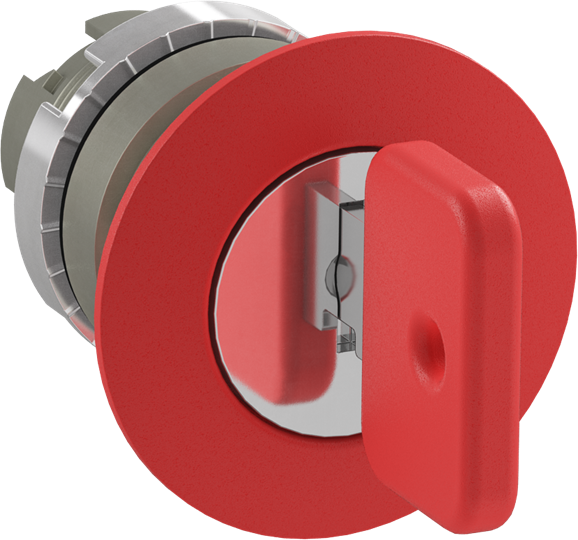 ABB Stotz-Kontakt 1SFA192012R9001 P9MEC4RN37 40mm rt mushroom button