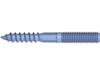 Reisser 000306S021-0801407-1 Hanger bolts RN 306, M 8 x 140, steel, galvanized, blue pass., pack of 25