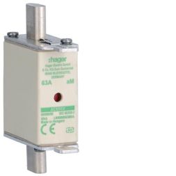 Hager LNH000063M6A NH fuse link NH000 aM 690V 63A K-detector