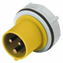 Mennekes 919 panel plug RAPIDO 16A 3-pin 4h 110V IP44