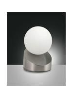 Fabas Luce 3360-30-178 Gravity 1x5W 470lm 3000K Nickel sat LED table lamp