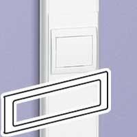 Legrand 010943 snap frame DLPE for SWITCH 4F 85 , (white)