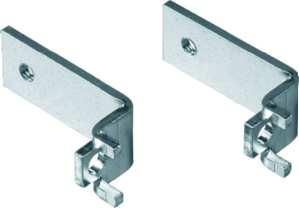 RITTAL 9660090 Maxi-PLS mounting bracket galvanized, hole M6, pack of 24.