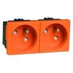 Hochköpper 00407041 B 6272.33 EMS SI WI 2-way orange socket