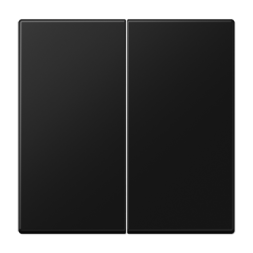 Jung LS1702SWM LB management button 2-way, Duroplast painted, LS series, graphite black matt