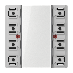 Jung LS5094TSM KNX push button module Universal Universal, 4-way, F50, LS series