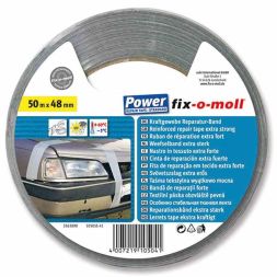 FIX-O-MOLL 3563090 Power-Band silver 50m 48mm standard