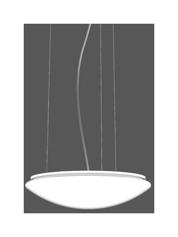 RZB 311974.002.2 Flat Polymero 21W 4000K D360 LP1300 PC LED pendant light