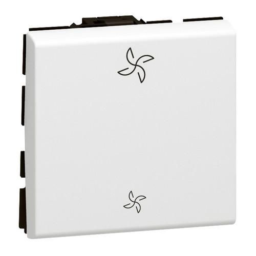 Legrand 077027L Mosaic Ventilator 10A SL antiba ulltraws changeover switch