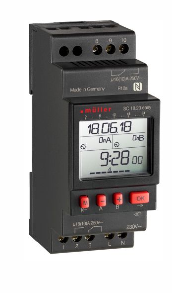 MÜLLER SC 18.20 easy digital timer | 2 channels, week