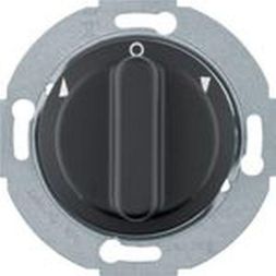 Berker MAN0101517 blind rotary switch 1930 soft touch black.