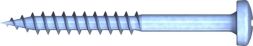 Reisser 009204S121-0350254-1 R2 chipboard screw, pan head, PZ, partial thread, 3.5 x 25, steel, galvanized, blue, 1x sliding, pack of 200