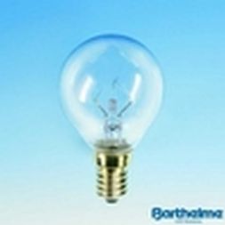 Barthelme 00781510 TR45-Illu. E14 clear 235V 15W drop lamp