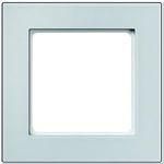 Hochköpper 00185291 1gang Nova Glass Ice pure white frame
