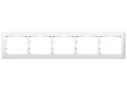 Legrand 771005 frame Galea 5-way horizontal ultra-white white, (white)