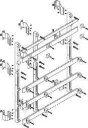 ABN deep 185mm with CU 50x10mm 5-pole 150mm busbar module (MTSC38985)