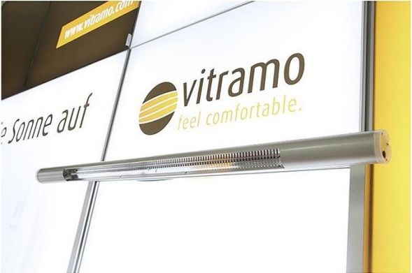 VITRAMO VC-H0900 Heat Tube infrared heater ceiling heater 900W - titanium