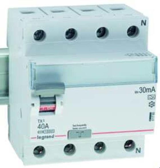Legrand 411552 residual current circuit breaker TX3 16/0, 01A 2-pole
