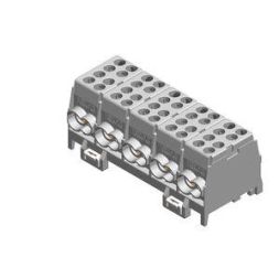Pollmann 2080519 HLAK 25-5/10 gr-S grey 25qmm 5-pole main line branch terminal