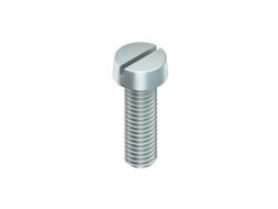 Niedax ZM4X40 M4 with slot L: 40mm blue passivated cylinder head screw