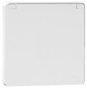 EFAPEL C.PLAT F/SKO SOCK W/SAF &amp;amp; HINGED LID(IP44) RD