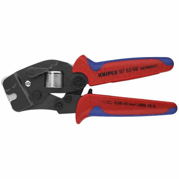 Knipex 0304475 wire end ferrule plier 190mm SB 10+16qmm, front entry (975309SB)