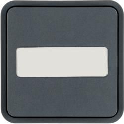 Berker 30763545 rocker switch 1f. f. W.1 button-BA,BSF,grey