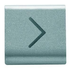 Gewiss GW14546 interchangeable 22x22 arrow horizontal tit button