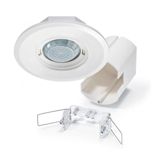 EsyLux EP10428548 motion detector MD-FLAT-E 360i/8UP 360° RW D:8m white