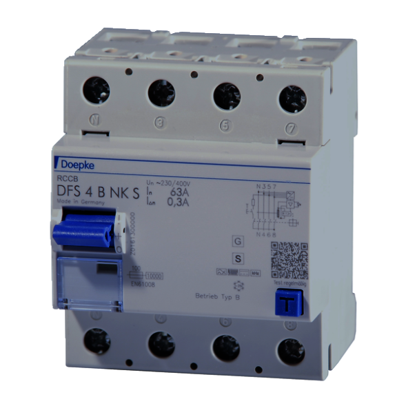 Doepke 09146979 DFS4 063-4/0.30-B NK S residual current circuit breaker all-current.