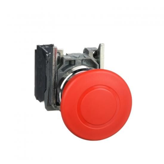 Schneider Electric XB4BT842 red 40 emergency stop emergency stop button latching front element