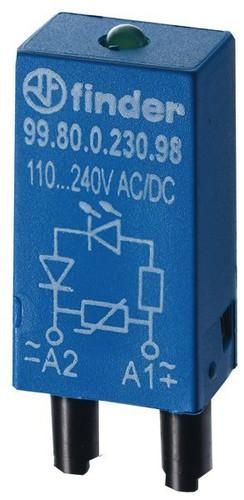 Finder 99.80.0.024.98 EMC module LED+varistor
