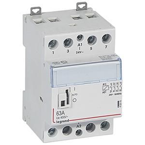 Legrand 412519 Installation contactor CX3 24V 63A 4S M.HD