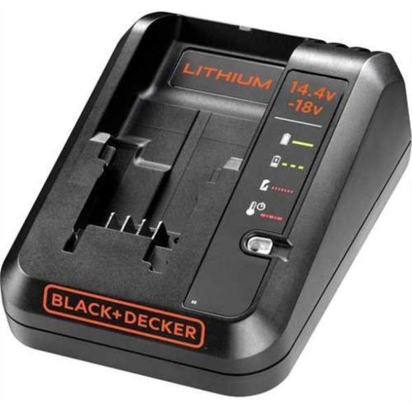 Black &amp;amp; Decker BDC1A-QW BLACK+DECKER 1A charger 18V (without battery)