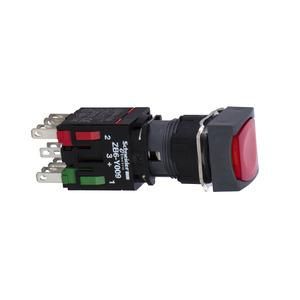 Schneider Electric XB6CW4B5B red illuminated push button