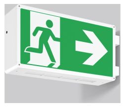 RZB 671081.002.1 Wall Rectangle 485 6.8W LED emergency light