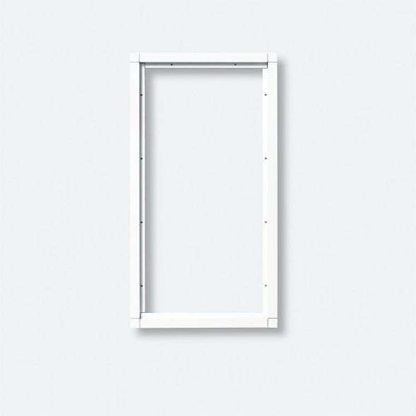 Siedle KR 611-4/2-0 DG combination frame in dark grey mica