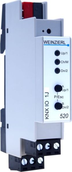 WEINZIERL 5225 KNX blind actuator | 1-way, 2 binary inputs