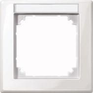 MERTEN 470119 Frame 1-way polar white glossy