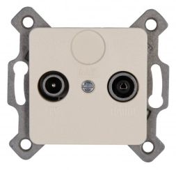 Kopp 110201076 through socket 2f EUROPA 12,3dB/860