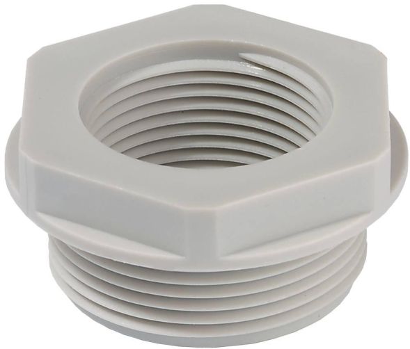 Wiska 10063642 AMP 40/21 M40x1,5-PG21 RAL7035 plastic adapter