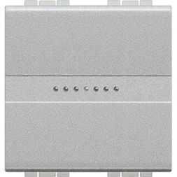 Bticino NT4053M2AN installation switch LL changeover switch 10A 2M Tech, (aluminium)