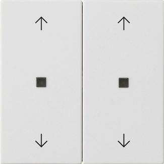 Gira 538627 2f arrows control f. Sys 55 rw with rocker