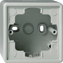 Gira 006142 surface-mounted housing 1-way S-Color gray