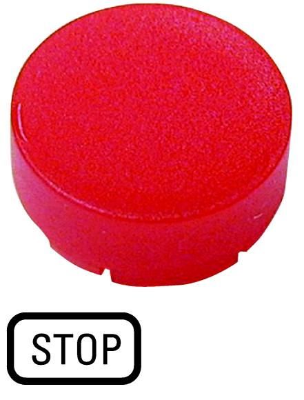Eaton M22-XDLH-R-GB0 button lens, high red, STOP , 218369
