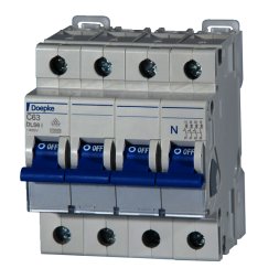 Doepke 09916319 DLS6I C6A 3-pole+N 10KA circuit breaker