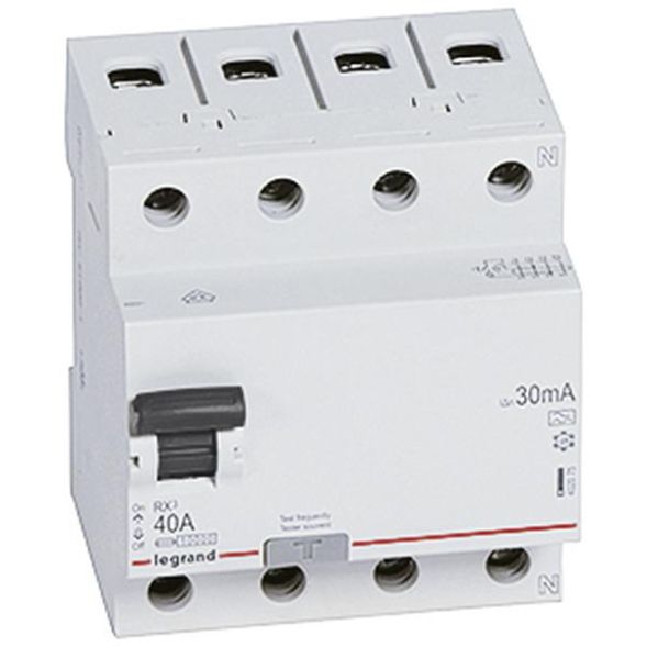 Legrand 402075 residual current device RX3 40A 4-pole 30mA type A