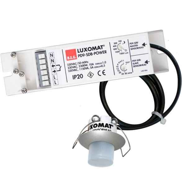 BEG 92932 PD9-M-SDB-GH-DE silver Luxomat presence detector