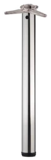Quellmalz 61582.00 Support foot height 820mm, chrome, Chrome